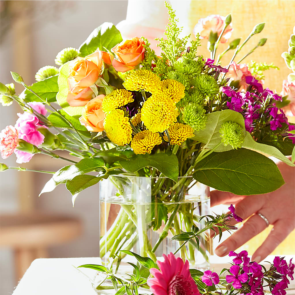 Bold & Bright – A Florist Original – Blue Poppy Flower Co, Mount Gilead OH