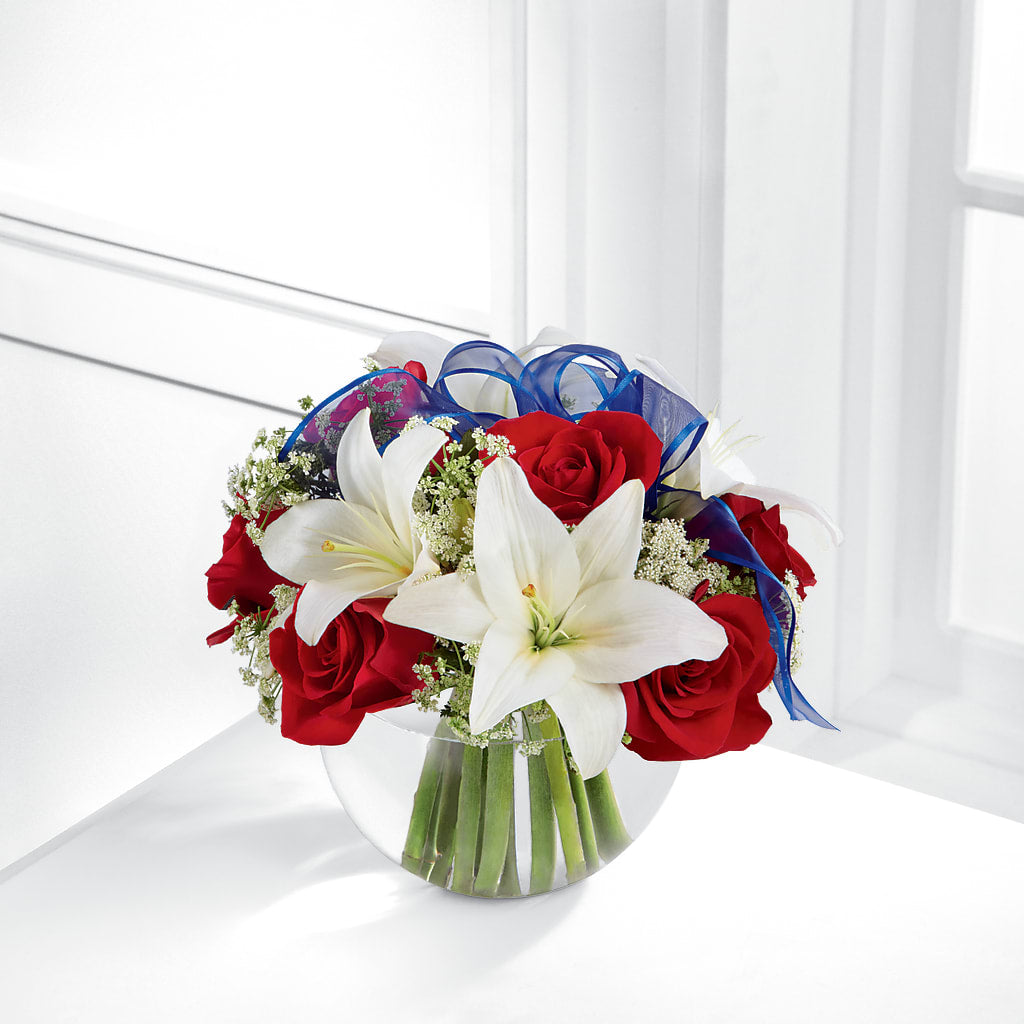 Independence Bouquet – Blue Poppy Flower Co, Mount Gilead OH
