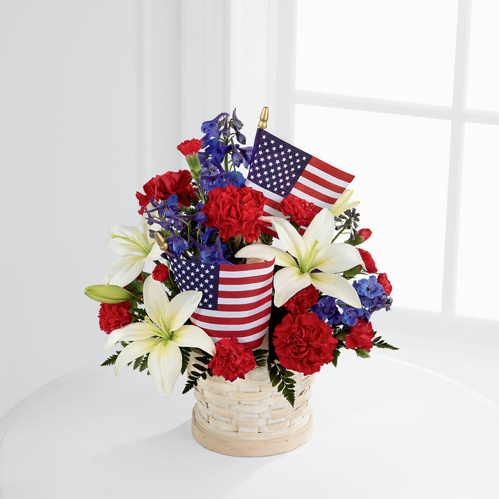American Glory Bouquet – Blue Poppy Flower Co, Mount Gilead OH