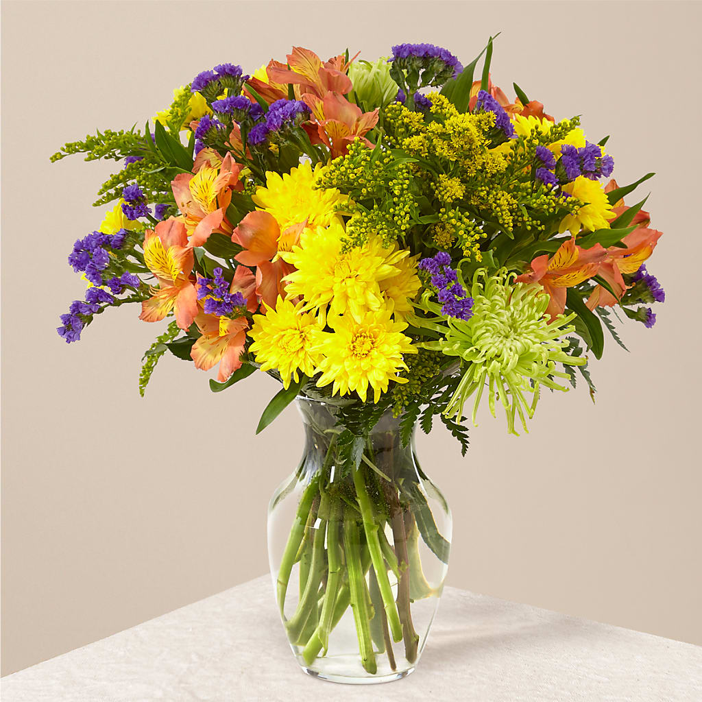 Marmalade Skies Bouquet – Blue Poppy Flower Co, Mount Gilead OH