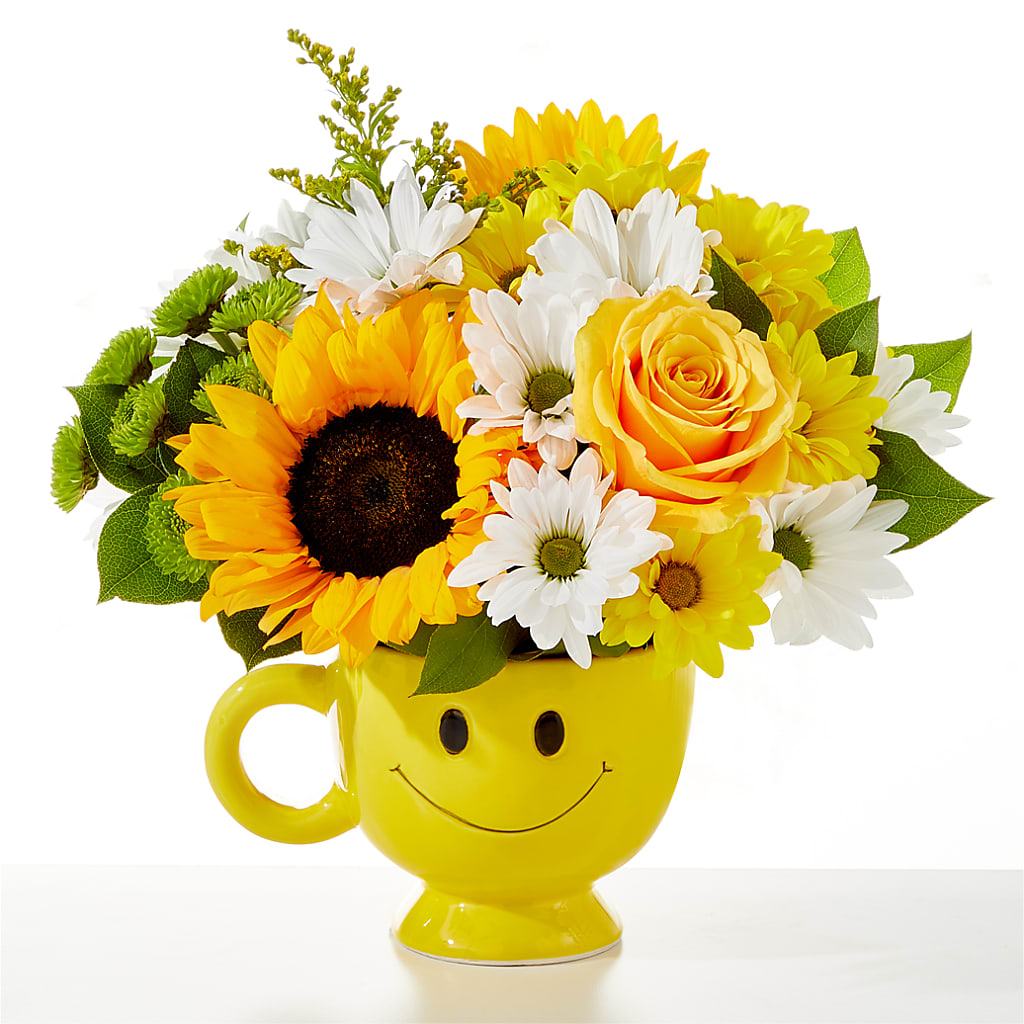Be Happy Bouquet – Blue Poppy Flower Co, Mount Gilead OH