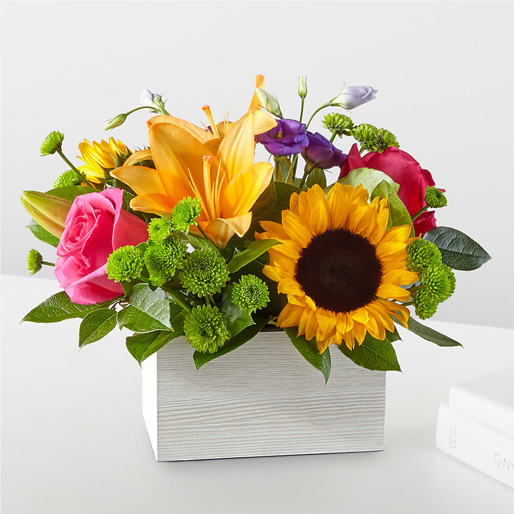 Best Day Box Bouquet – Blue Poppy Flower Co, Mount Gilead OH