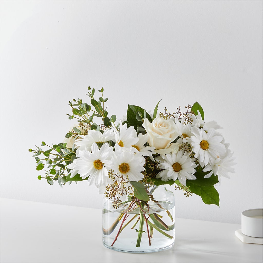 Fresh Linen Bouquet – Blue Poppy Flower Co, Mount Gilead OH