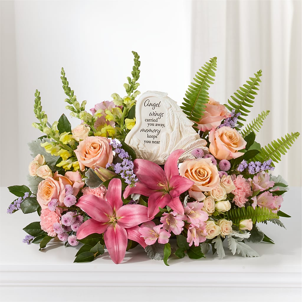 Gentle Light Arrangement – Blue Poppy Flower Co, Mount Gilead OH