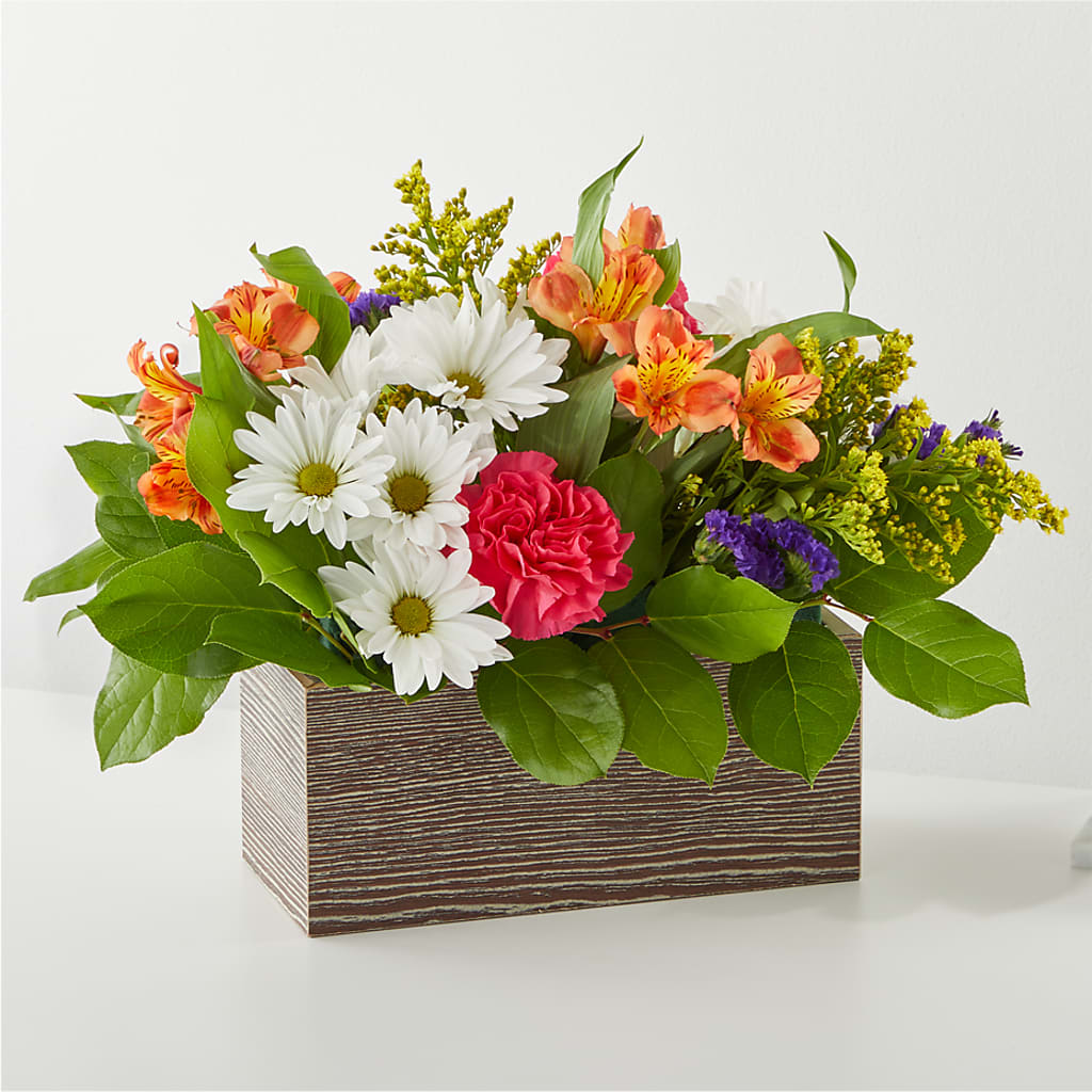Oopsie Daisy Box Bouquet – Blue Poppy Flower Co, Mount Gilead OH