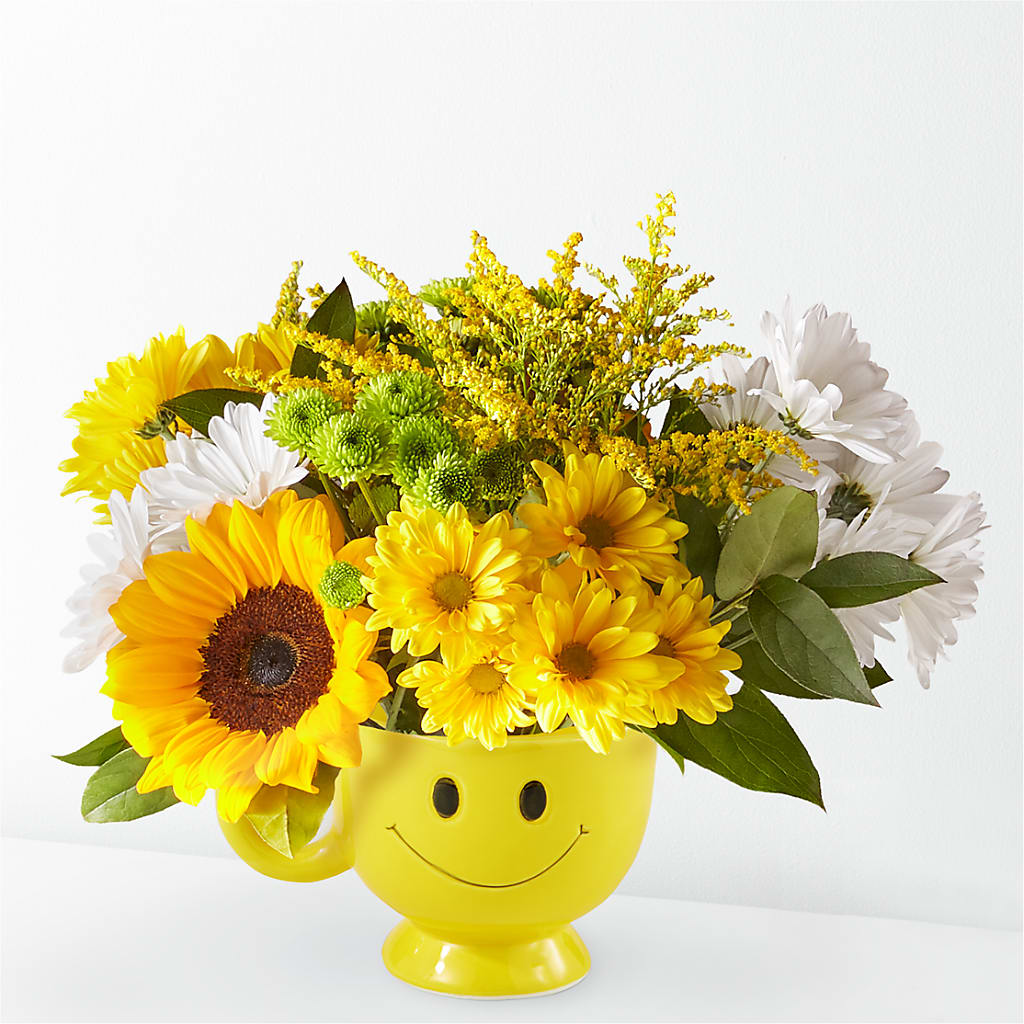 Joyful Smiles Bouquet – Blue Poppy Flower Co, Mount Gilead OH