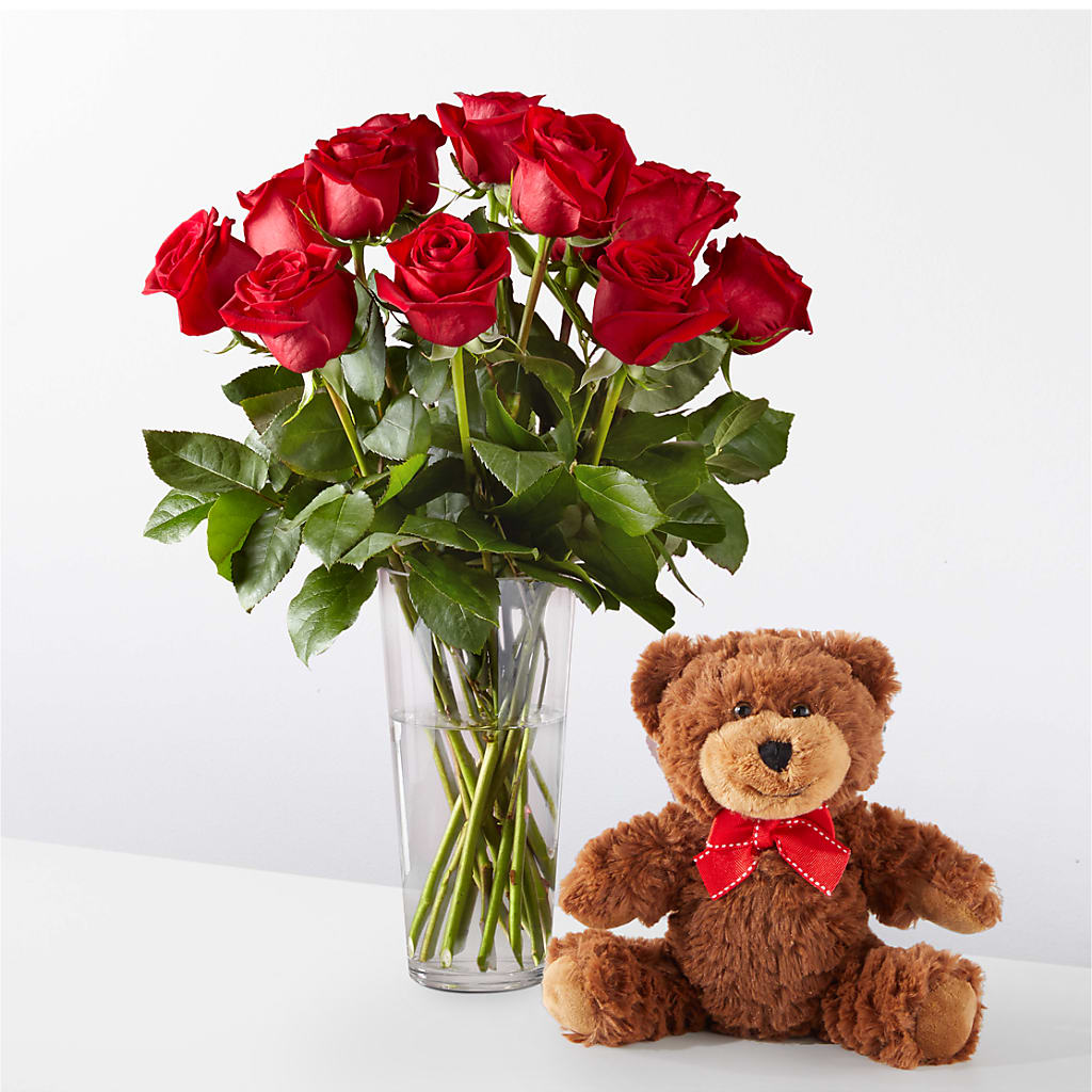 Romantic Long Stem Red Rose Bouquet Bundles – Blue Poppy Flower Co, Mount Gilead OH