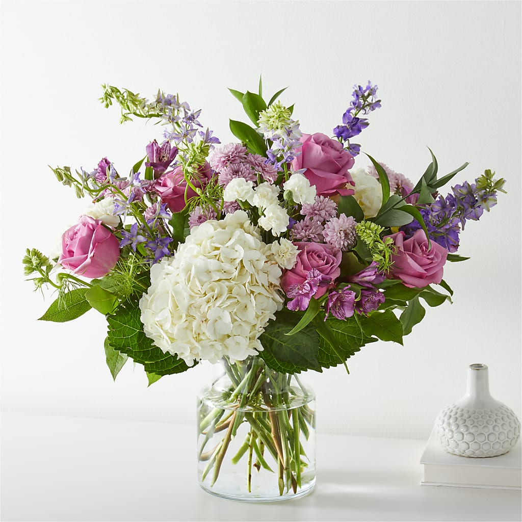 Violet Caress Bouquet – Blue Poppy Flower Co, Mount Gilead OH