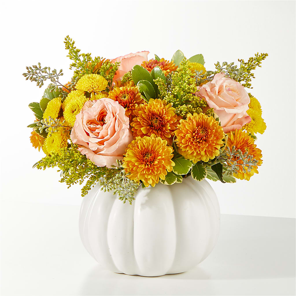 Peachy Pumpkin – Blue Poppy Flower Co, Mount Gilead OH