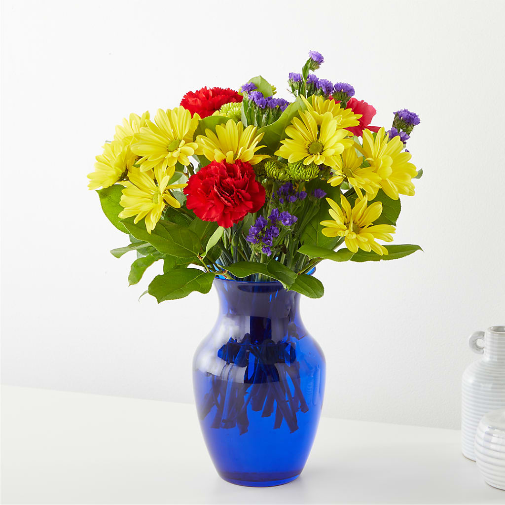 Brighter Days Bouquet – Blue Poppy Flower Co, Mount Gilead OH