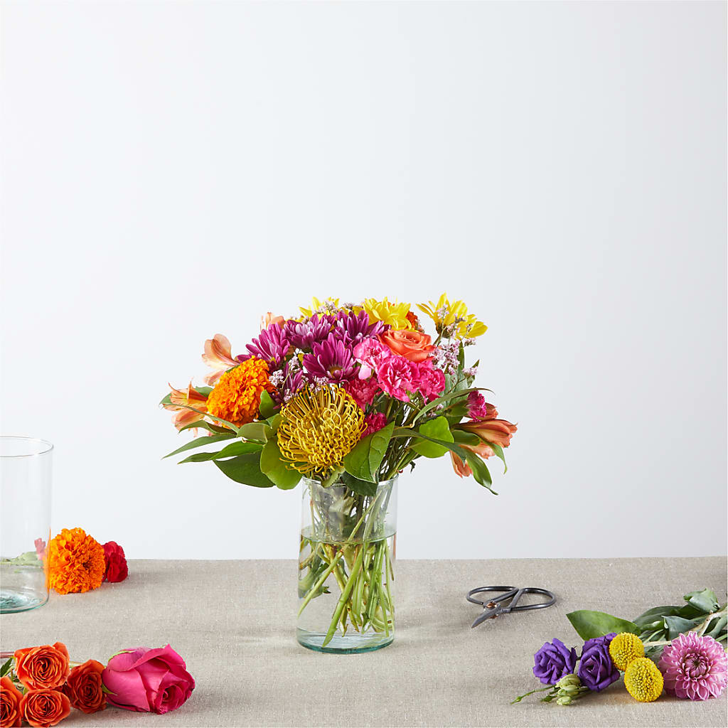 Feast of Color – A Florist Original – Blue Poppy Flower Co, Mount Gilead OH