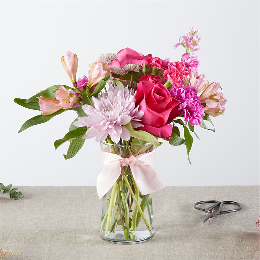 Pink Ribbon - A Florist Original – Blue Poppy Flower Co, Mount Gilead OH