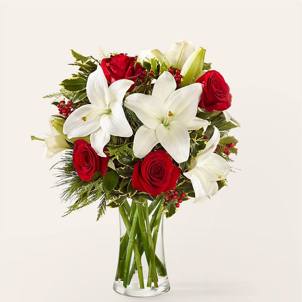 Sparkling Snowflakes Bouquet – Blue Poppy Flower Co, Mount Gilead OH