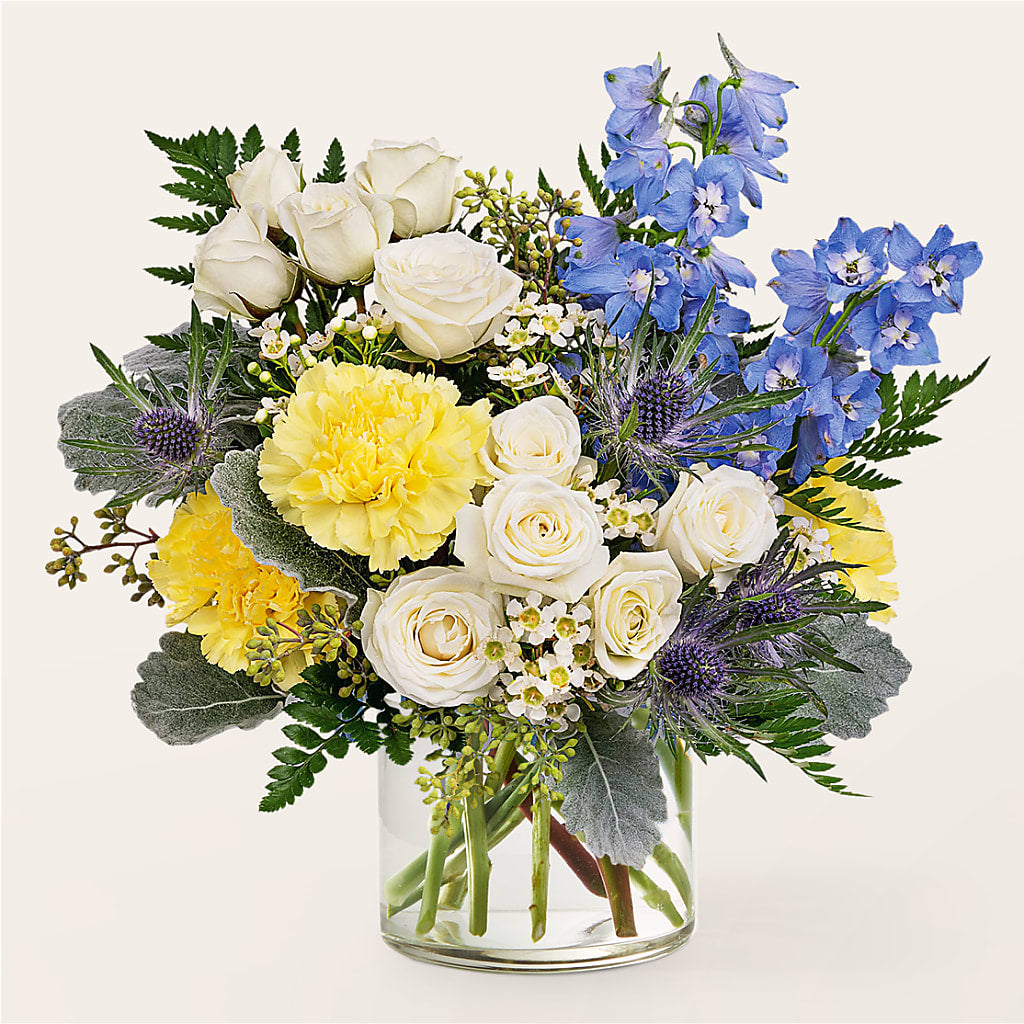 Lemon Sorbet Bouquet – Blue Poppy Flower Co, Mount Gilead OH