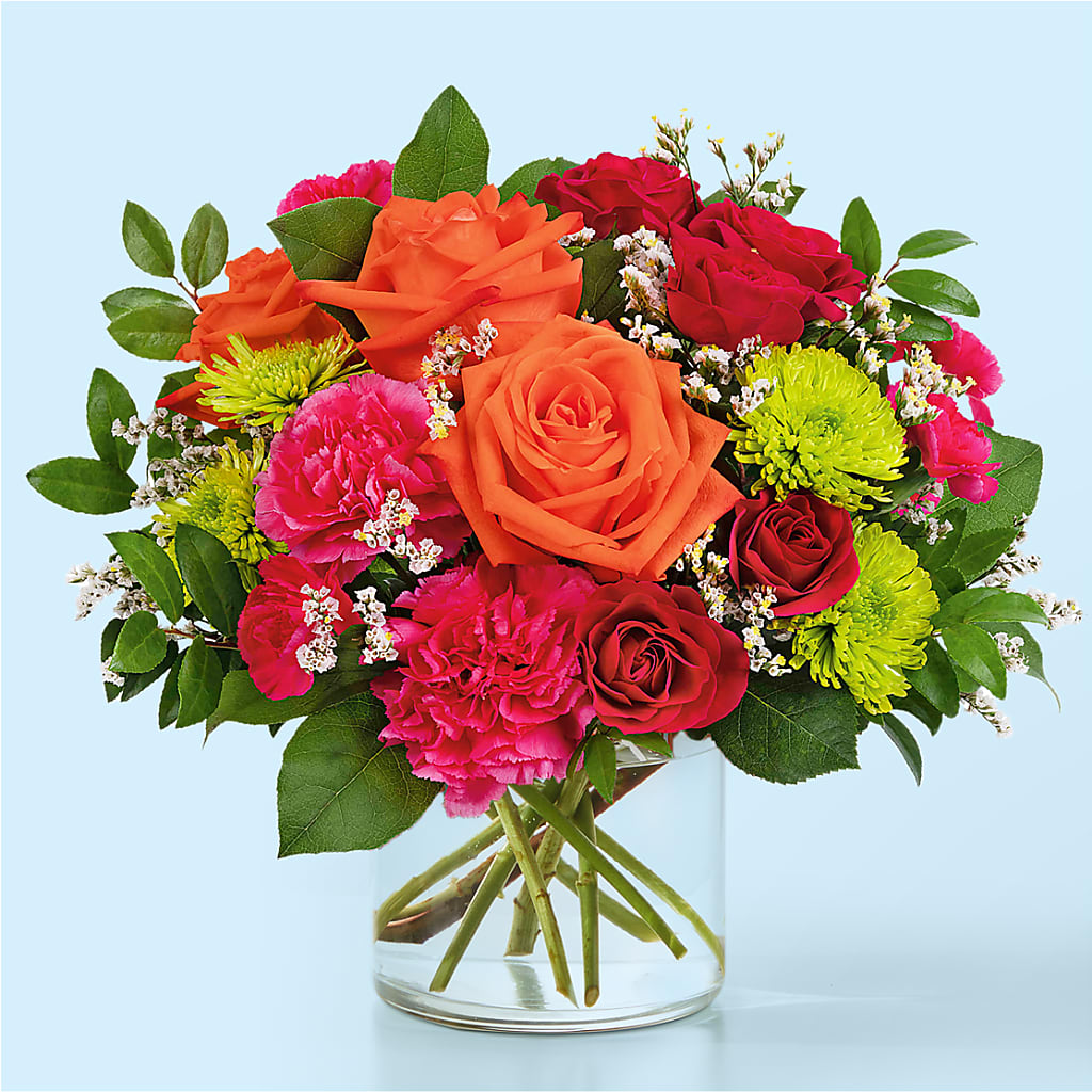 Colorful Carnival Bouquet – Blue Poppy Flower Co, Mount Gilead OH