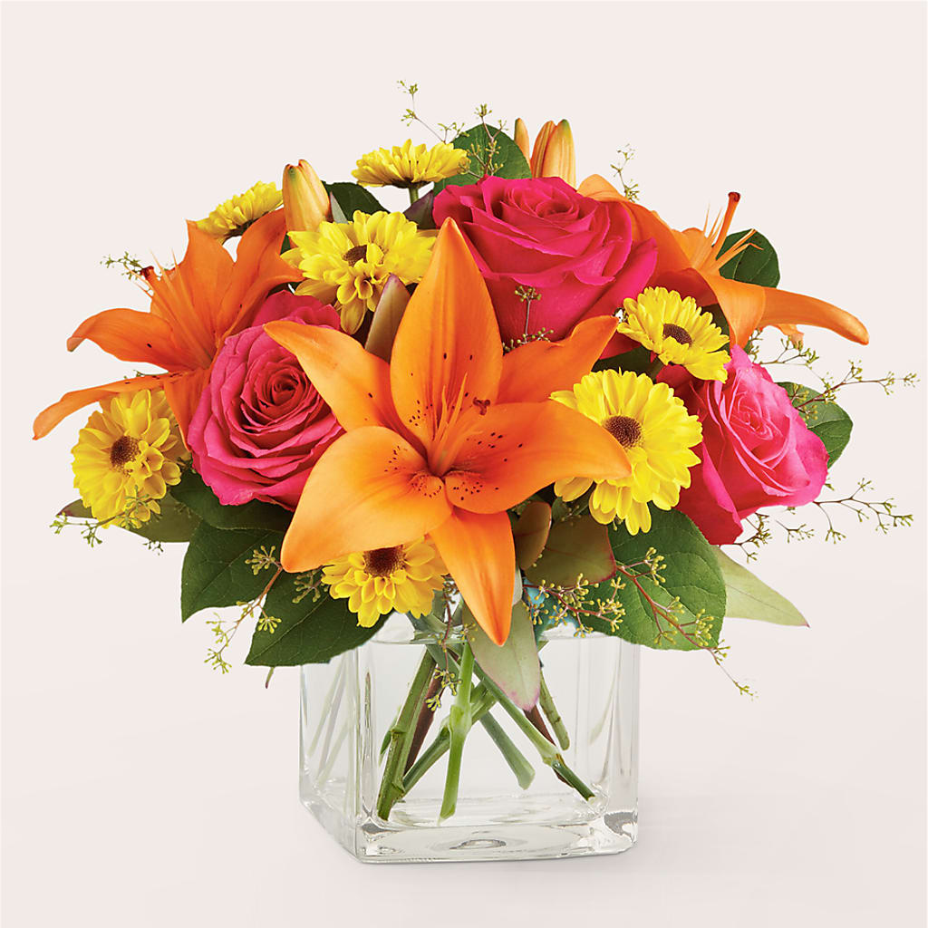 Neon Lights Bouquet – Blue Poppy Flower Co, Mount Gilead OH