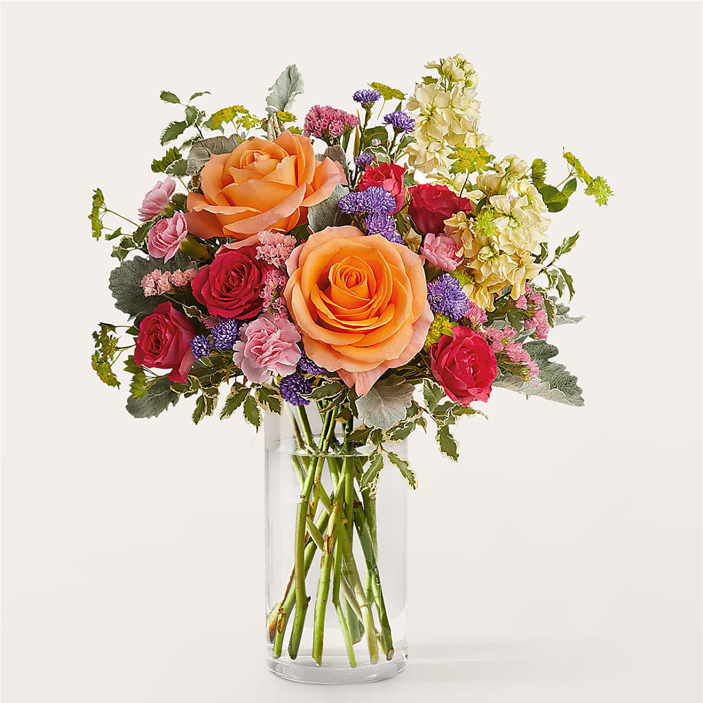 Tangerine Tango Bouquet – Blue Poppy Flower Co, Mount Gilead OH