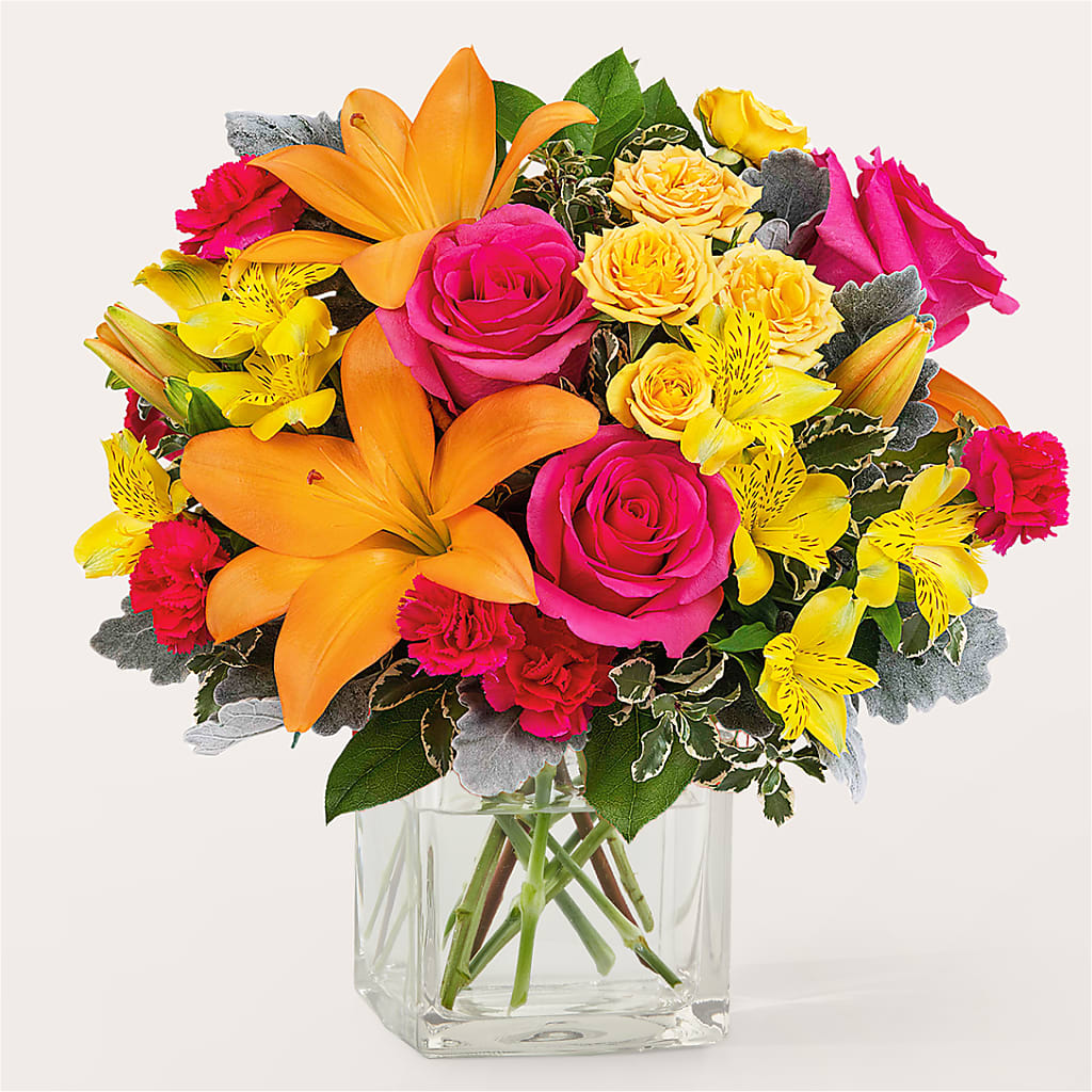 To the Tropics Bouquet – Blue Poppy Flower Co, Mount Gilead OH