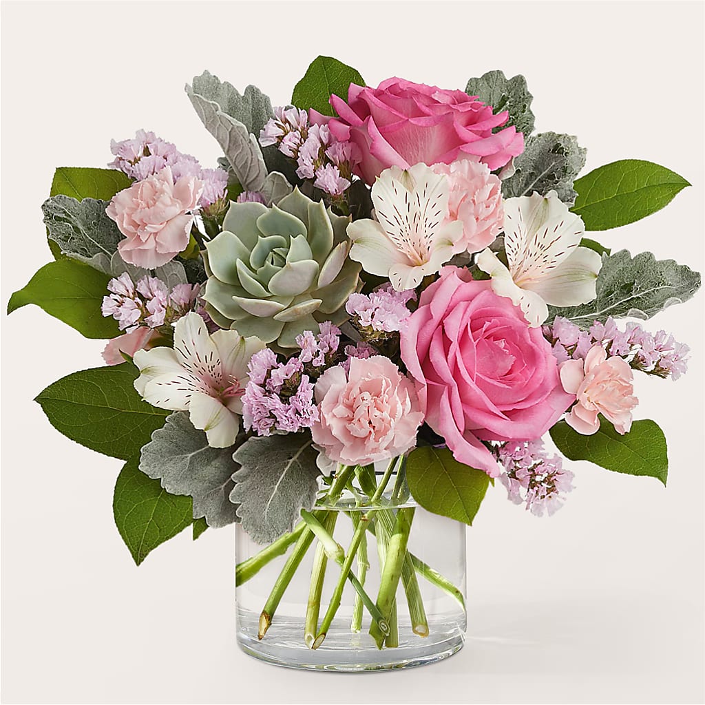 Dusty Rose Bouquet – Blue Poppy Flower Co, Mount Gilead OH