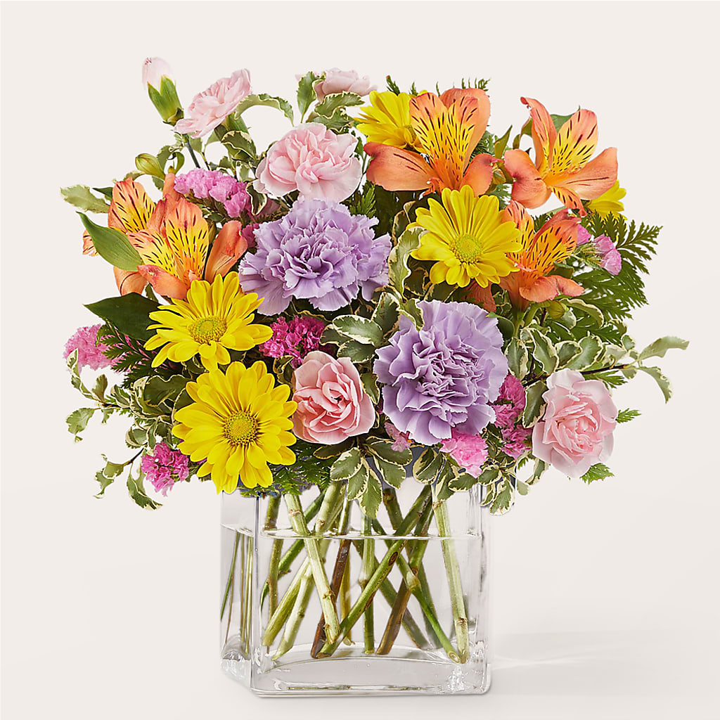 Shades of Happiness Bouquet – Blue Poppy Flower Co, Mount Gilead OH