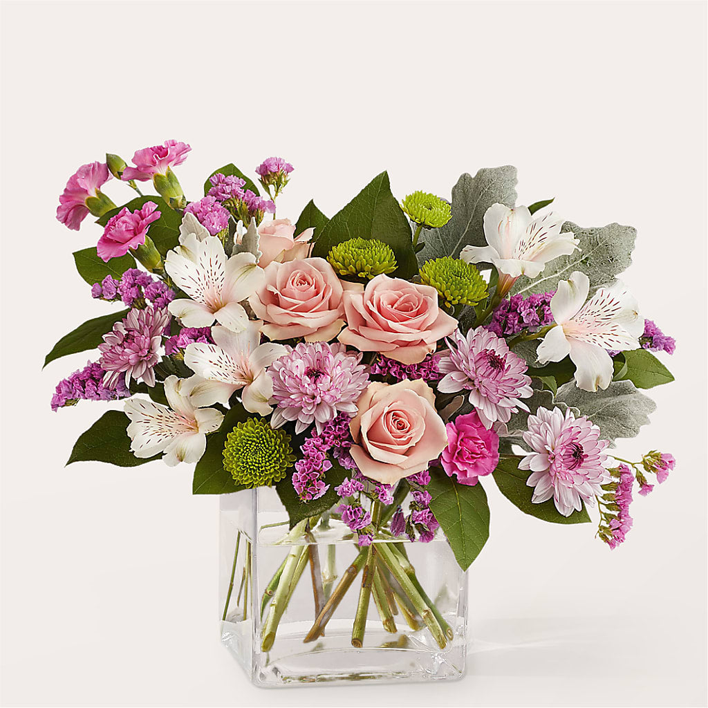 Pink Suede Bouquet – Blue Poppy Flower Co, Mount Gilead OH