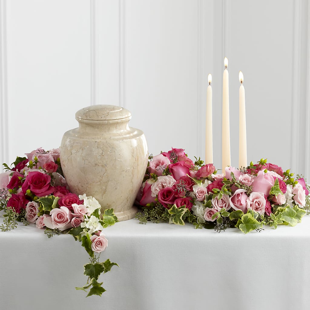 Remembrance Arrangement – Blue Poppy Flower Co, Mount Gilead OH