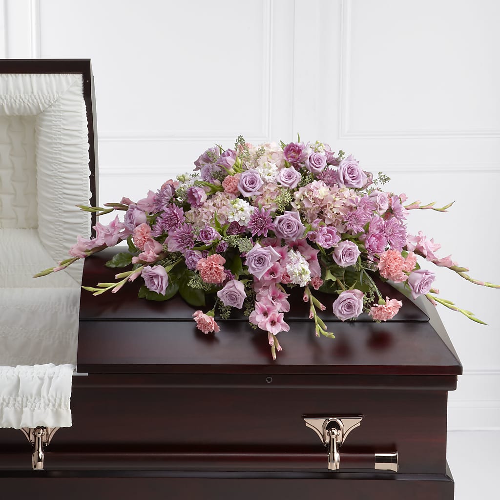 Immorata Casket Spray – Blue Poppy Flower Co, Mount Gilead OH
