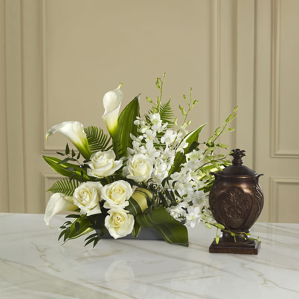 At Peace Arrangement – Blue Poppy Flower Co, Mount Gilead OH