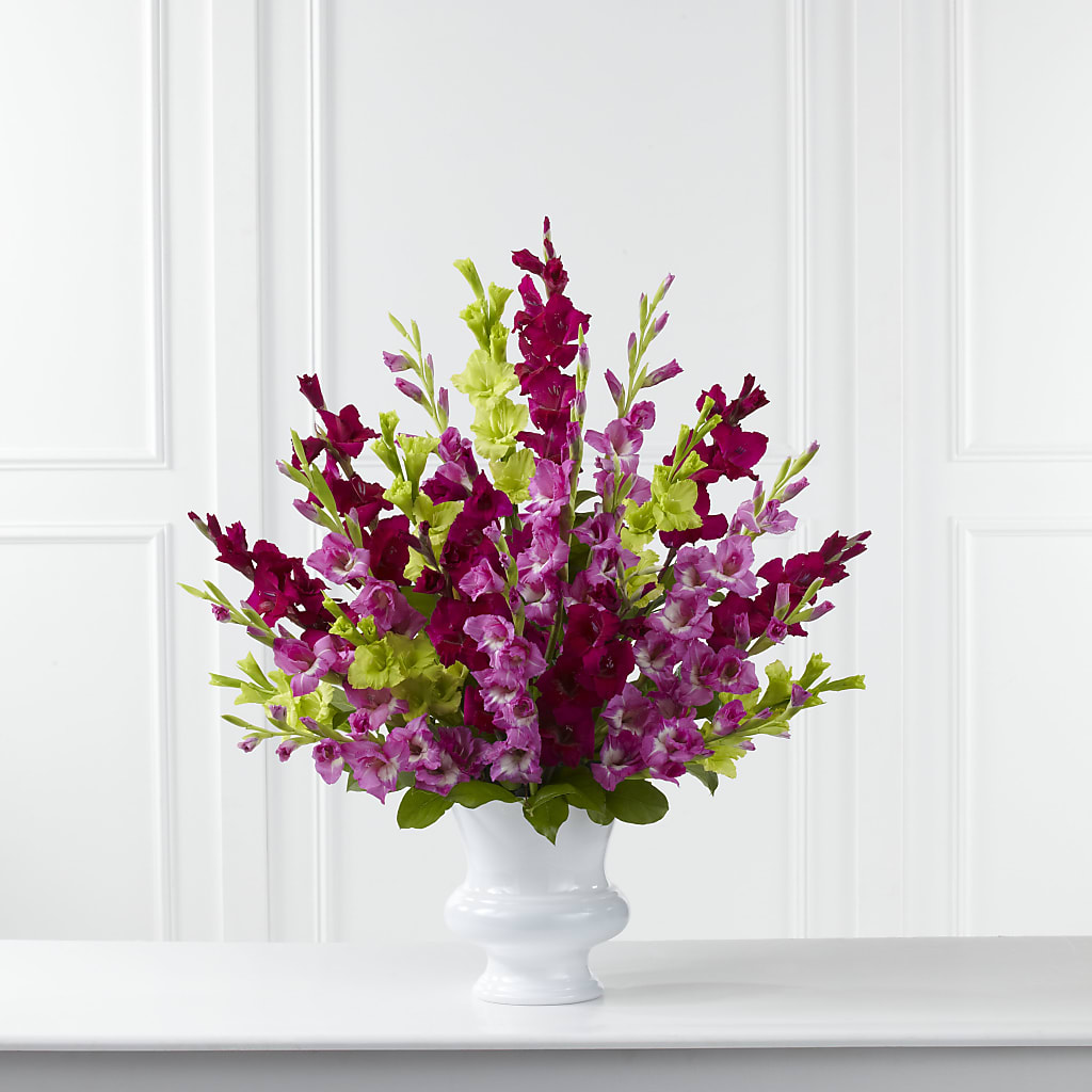 Solemn Offering Arrangement – Blue Poppy Flower Co, Mount Gilead OH