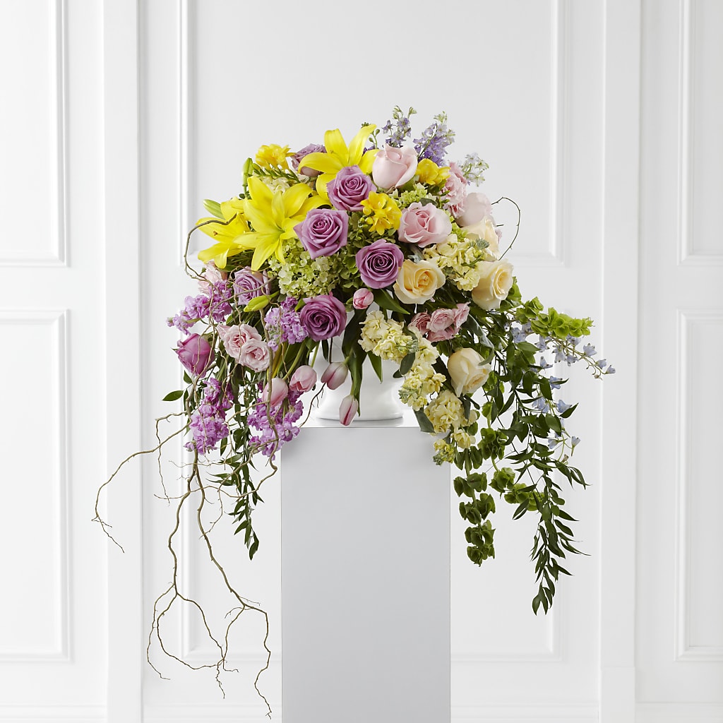 Display of Affection Arrangement – Blue Poppy Flower Co, Mount Gilead OH