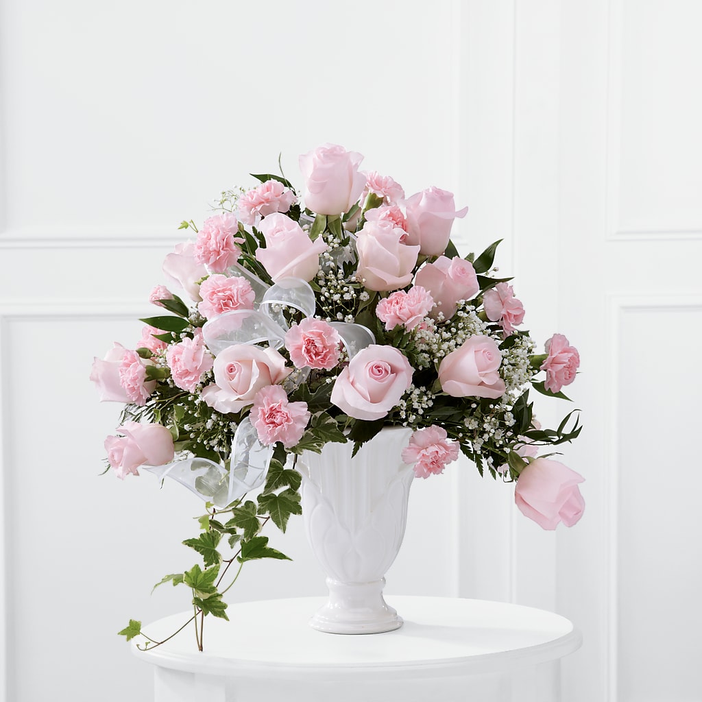 Deepest Sympathy Arrangement – Blue Poppy Flower Co, Mount Gilead OH