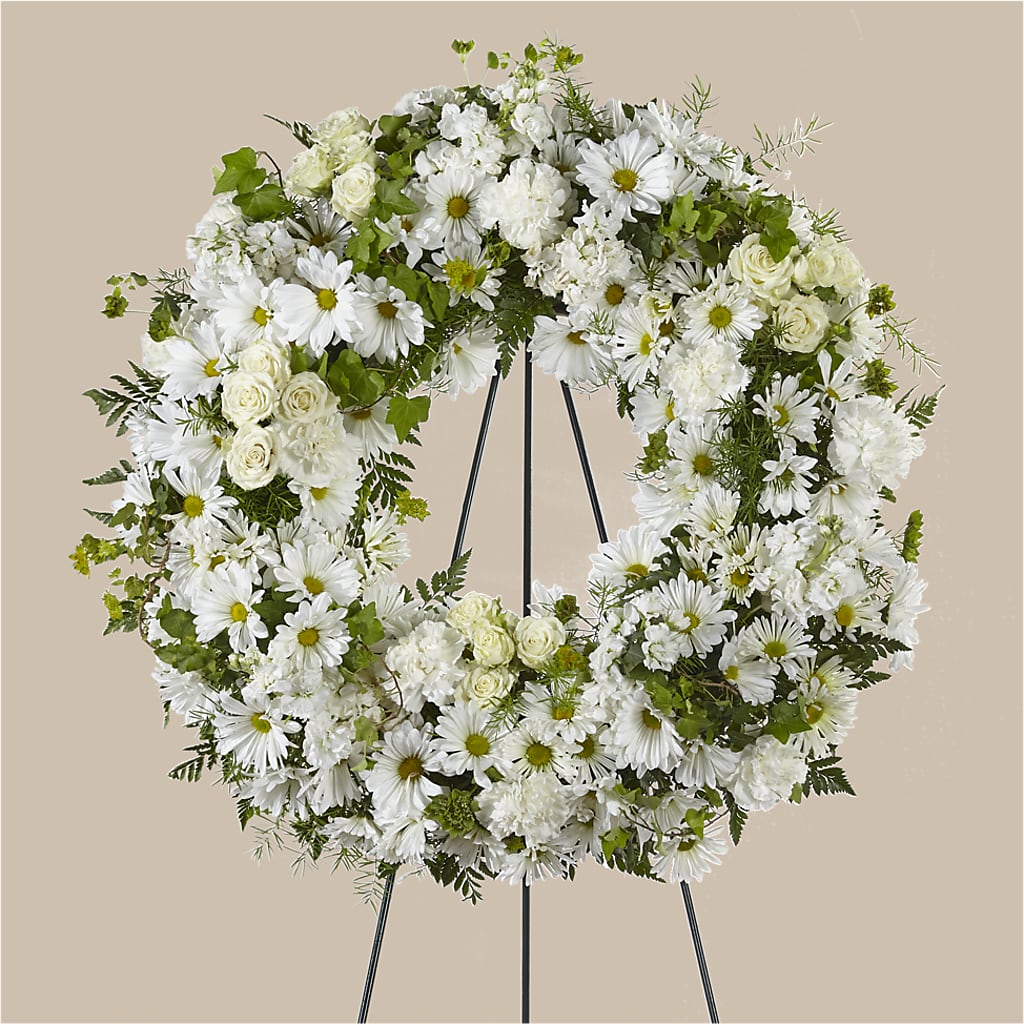 Faithful Wishes Wreath – Blue Poppy Flower Co, Mount Gilead OH