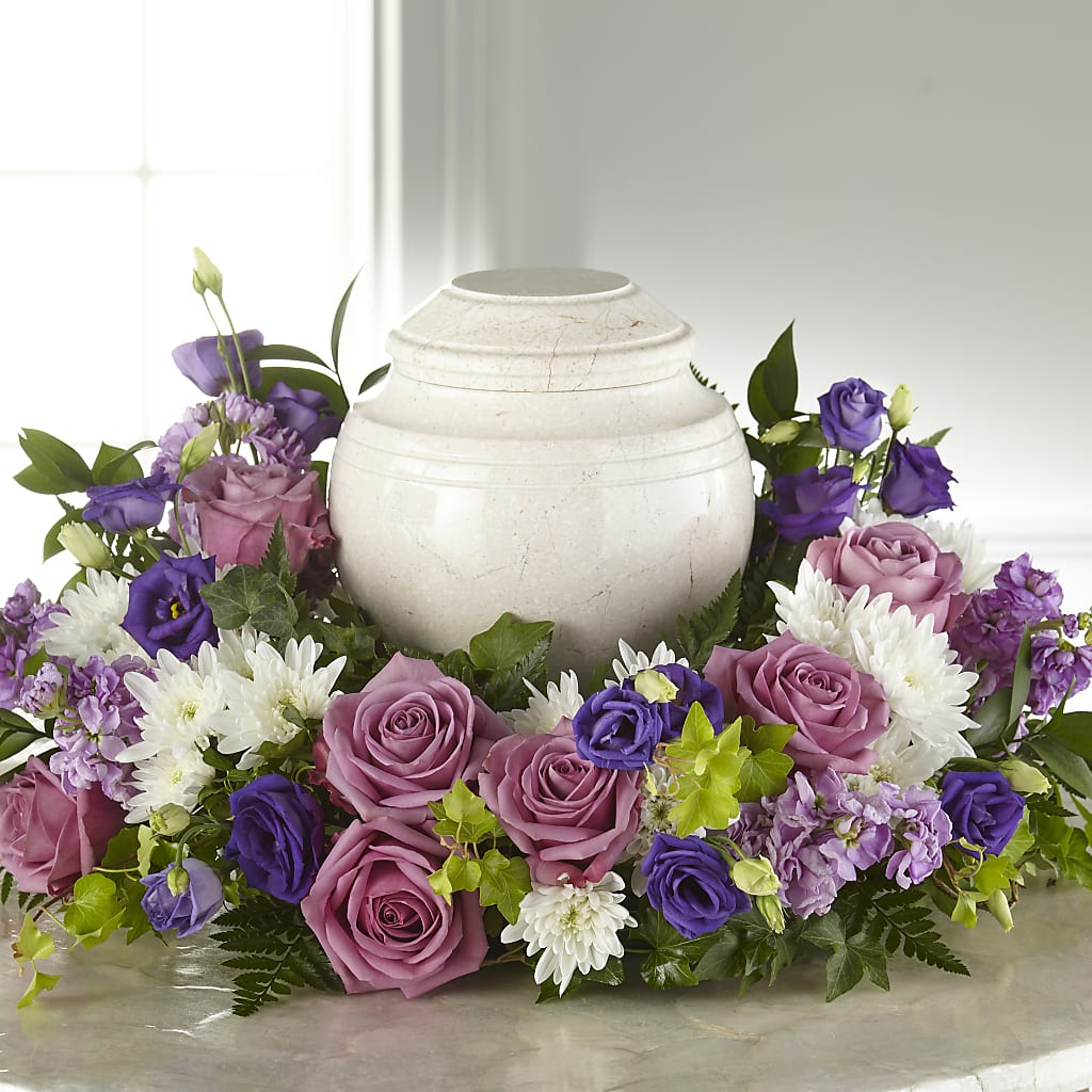 Blooming Sympathy Cremation Adornment – Blue Poppy Flower Co, Mount Gilead OH