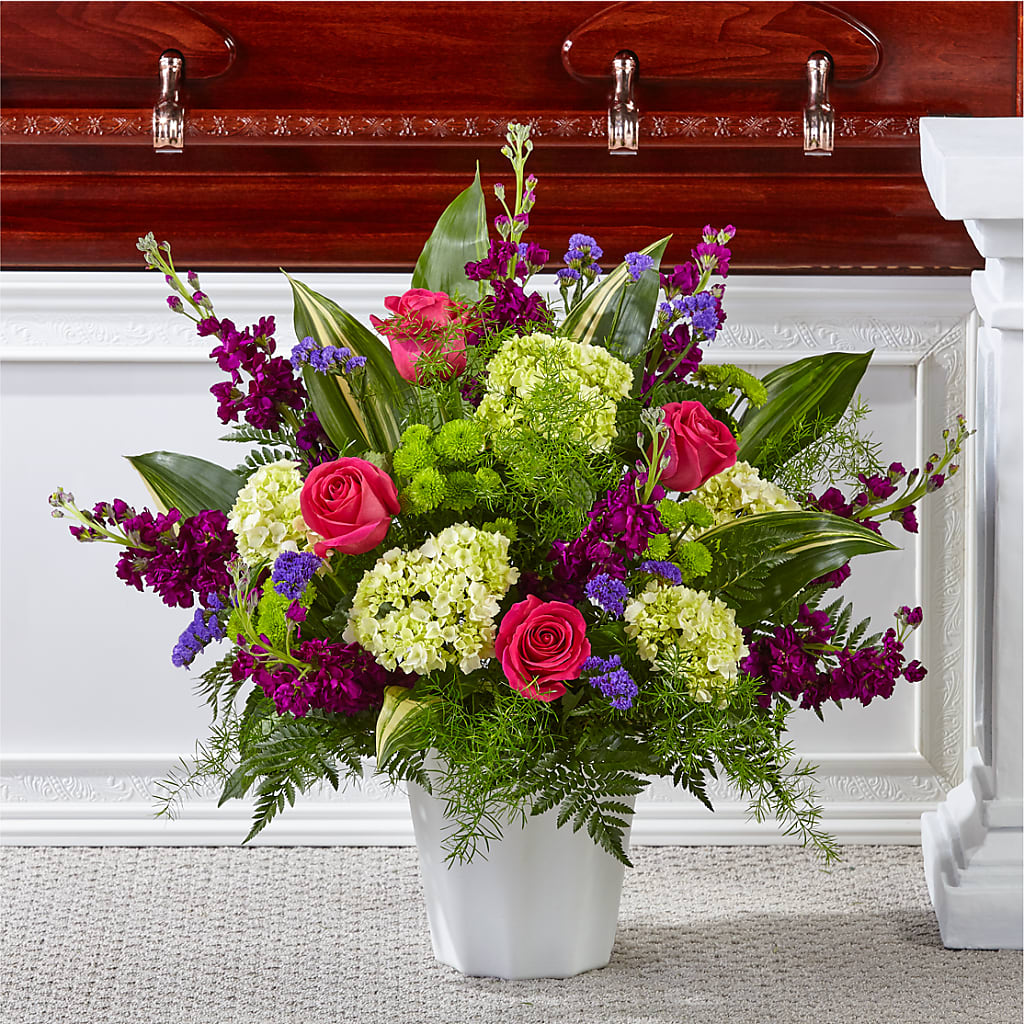 Beautiful Horizons Floor Basket – Blue Poppy Flower Co, Mount Gilead OH