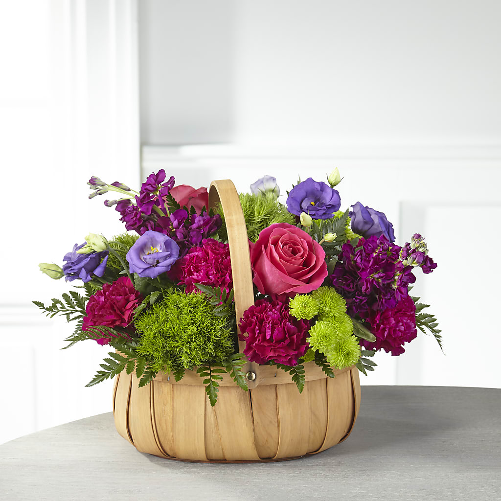 Serene Sanctuary Basket – Blue Poppy Flower Co, Mount Gilead OH