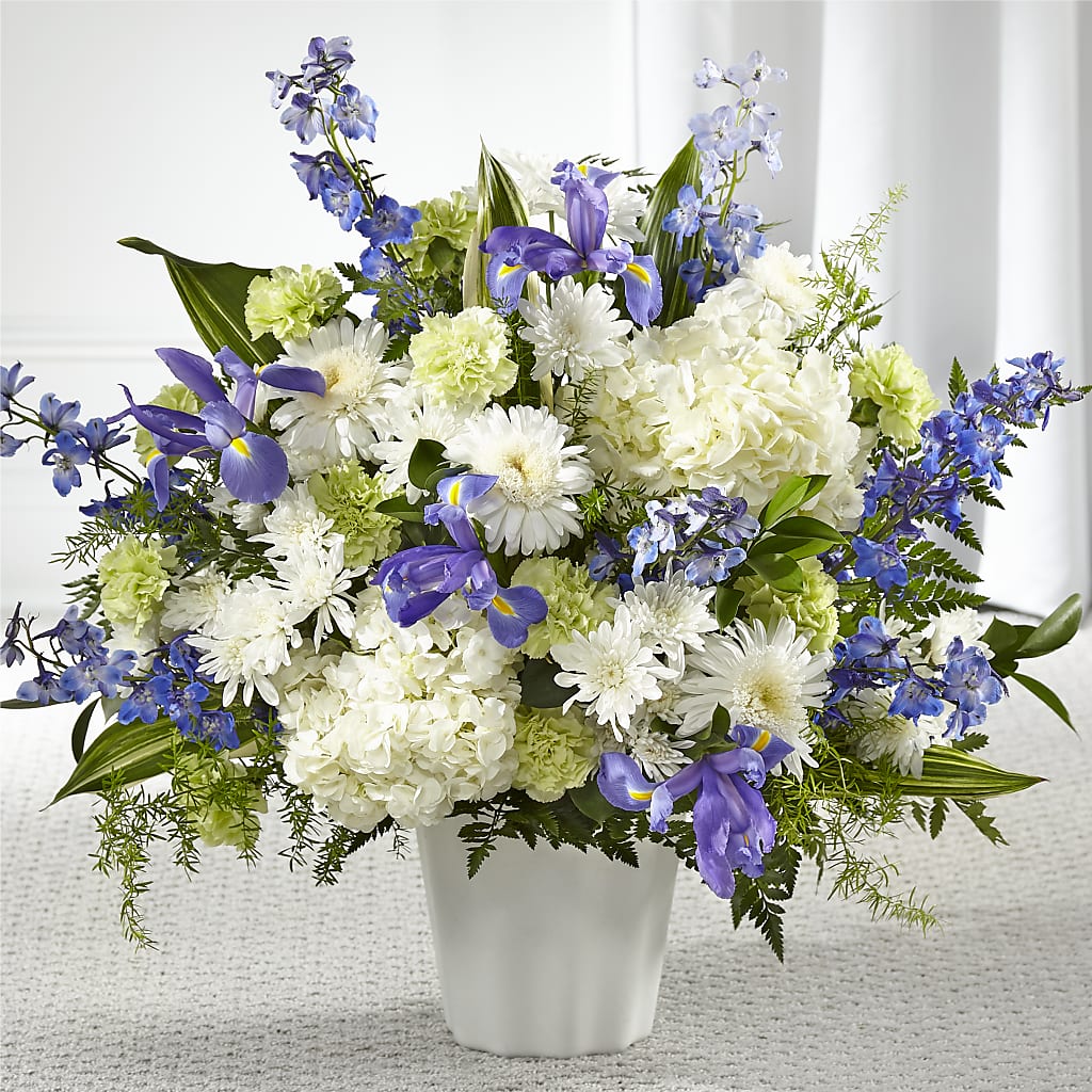 Soft Serenity Floor Basket – Blue Poppy Flower Co, Mount Gilead OH