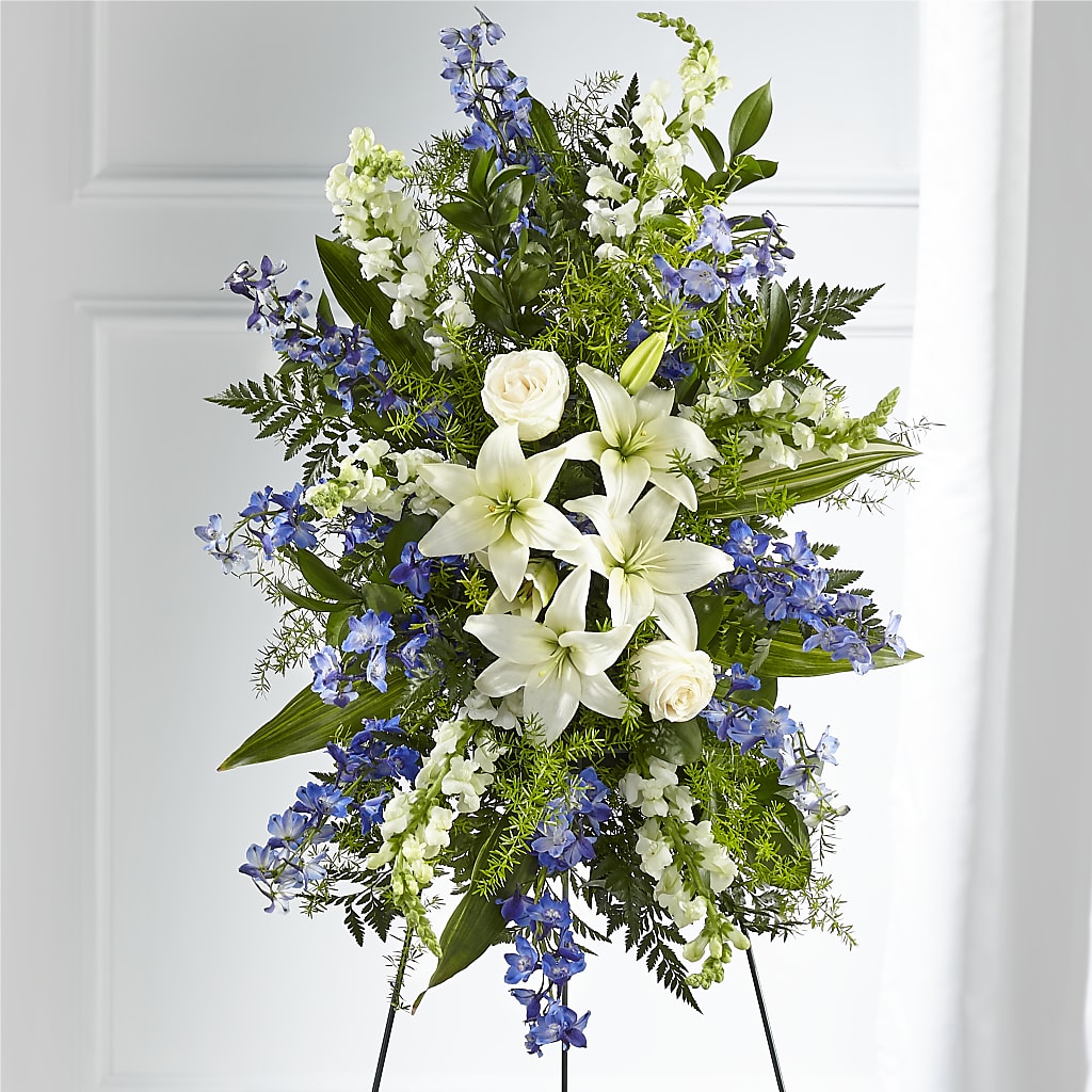 Faithful Friend Standing Spray – Blue Poppy Flower Co, Mount Gilead OH