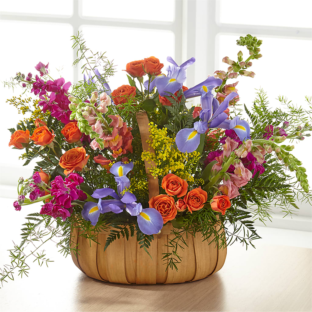 Garden of Life Basket – Blue Poppy Flower Co, Mount Gilead OH