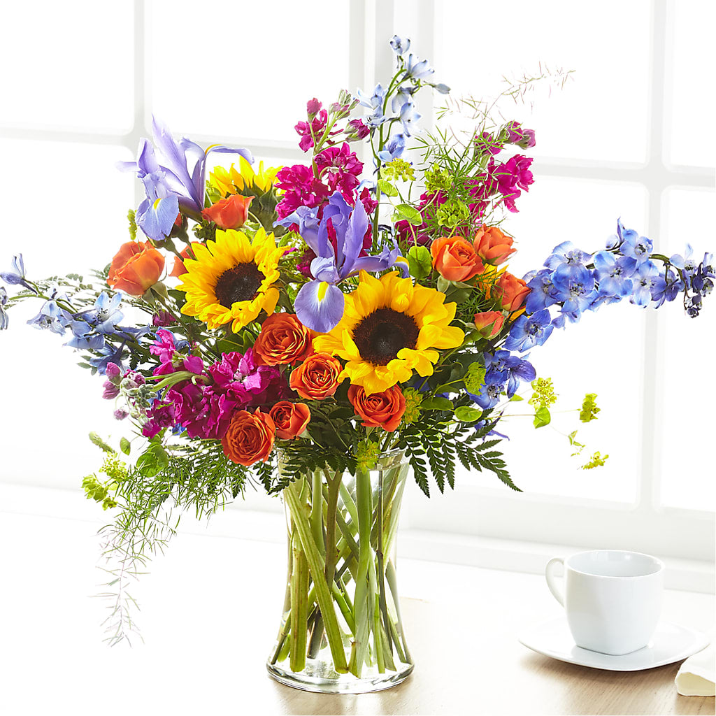 Rays of Life Bouquet – Blue Poppy Flower Co, Mount Gilead OH