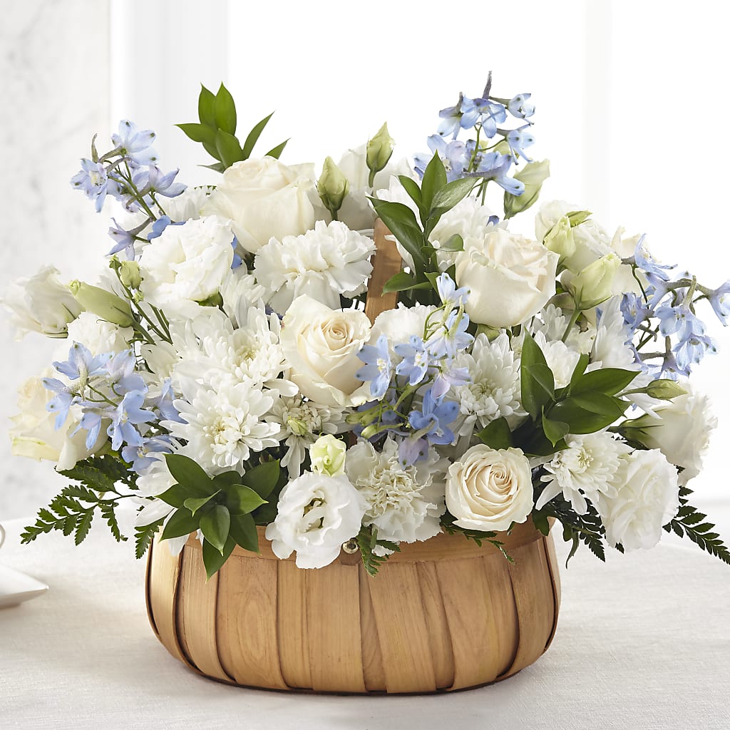 Sincerely Heartfelt Basket – Blue Poppy Flower Co, Mount Gilead OH
