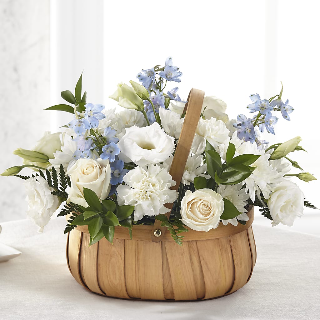 Sincerely Heartfelt Basket – Blue Poppy Flower Co, Mount Gilead OH