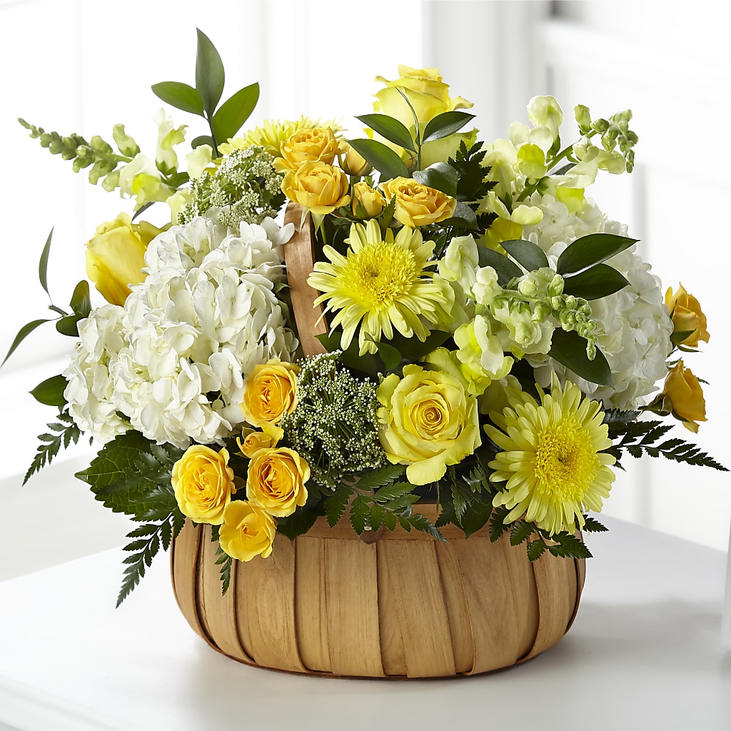 Rustic Remembrance Basket – Blue Poppy Flower Co, Mount Gilead OH
