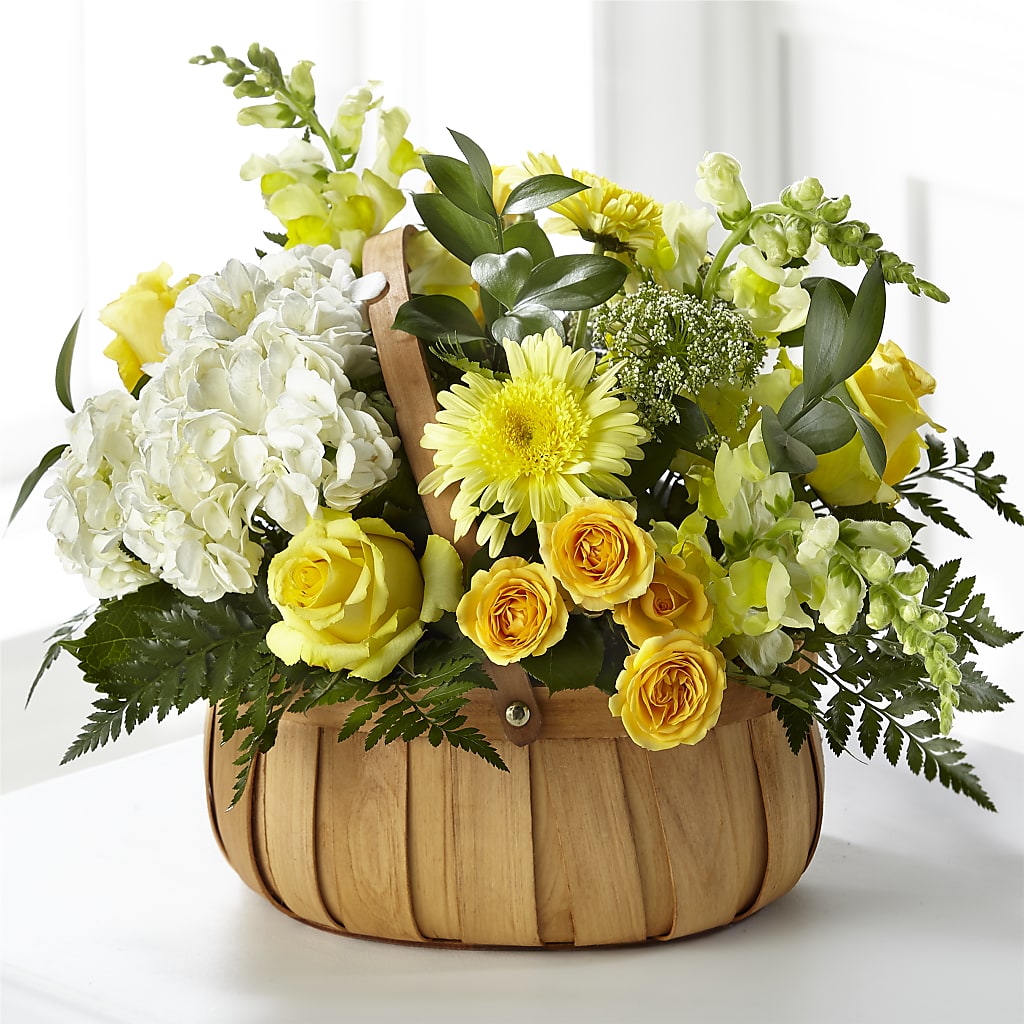 Rustic Remembrance Basket – Blue Poppy Flower Co, Mount Gilead OH