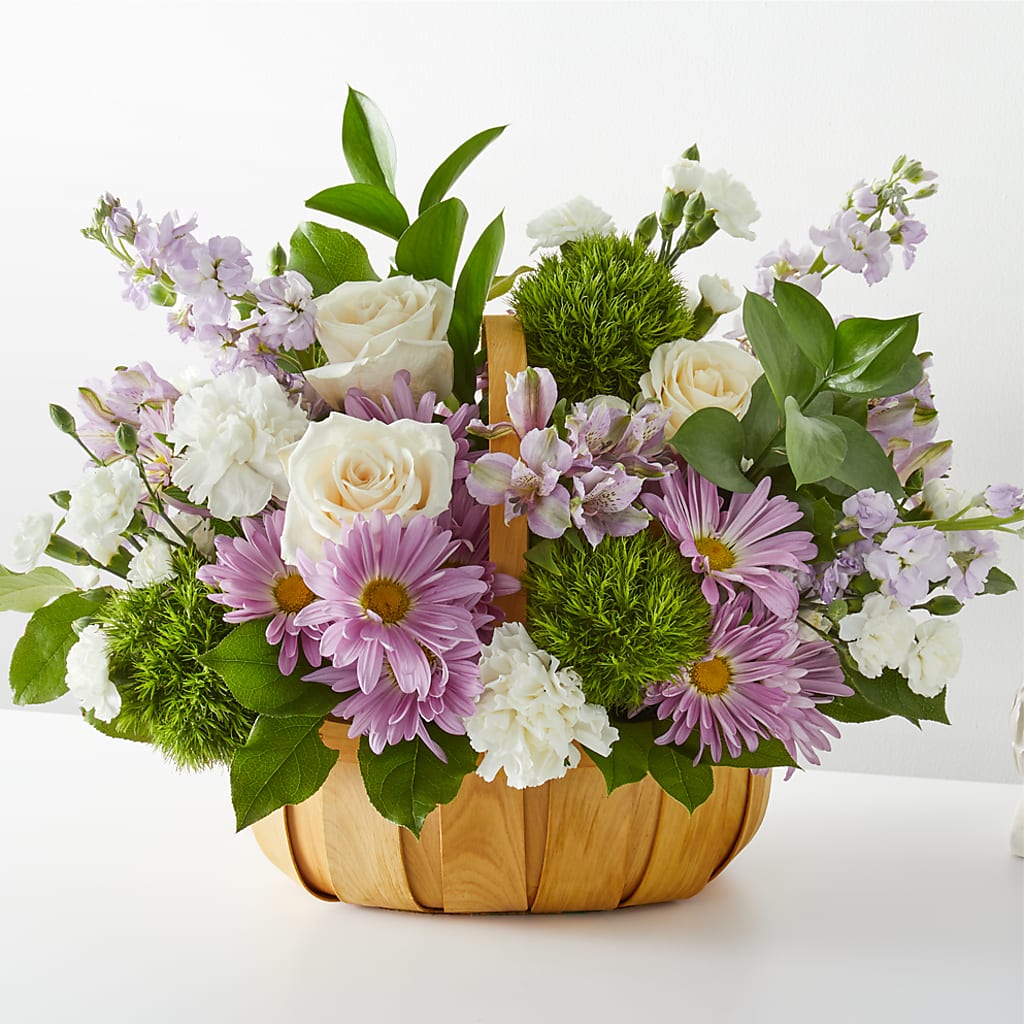 Peace & Love Basket – Blue Poppy Flower Co, Mount Gilead OH