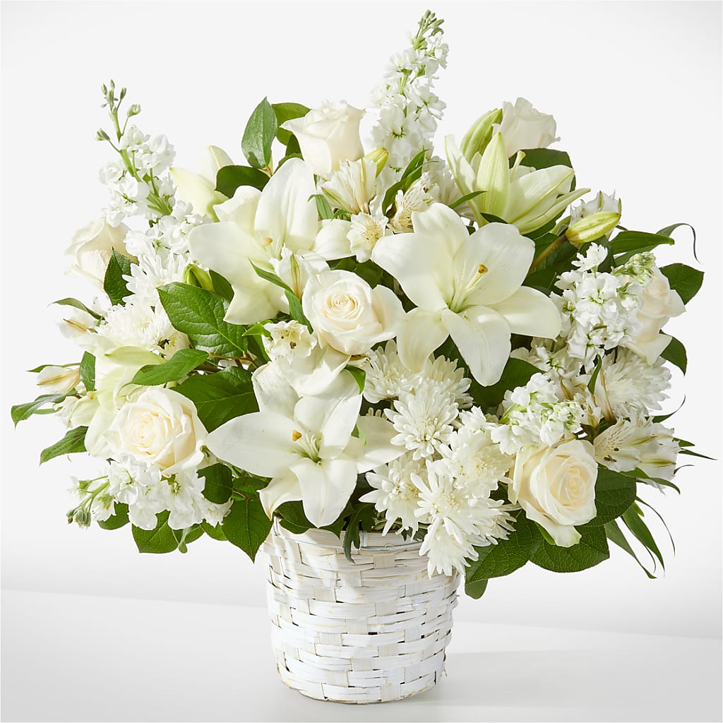 Peaceful Reflections Arrangement – Blue Poppy Flower Co, Mount Gilead OH