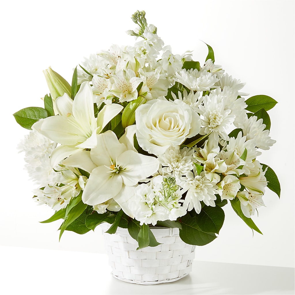 Peaceful Reflections Arrangement – Blue Poppy Flower Co, Mount Gilead OH