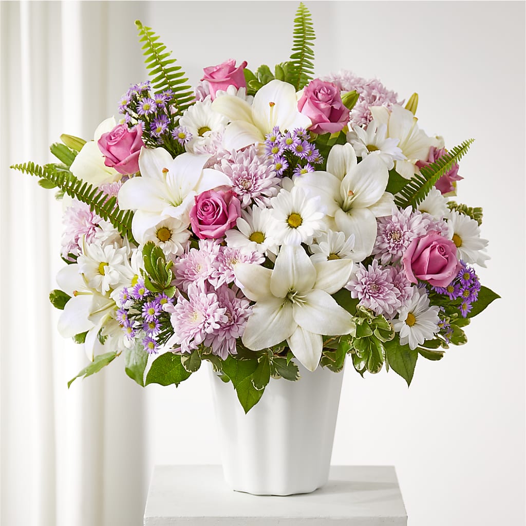 Warmest Thoughts Tabletop Basket – Blue Poppy Flower Co, Mount Gilead OH