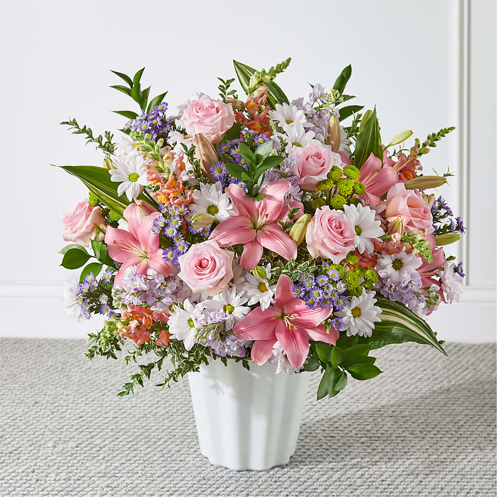 Abundant Compassion Floor Basket – Blue Poppy Flower Co, Mount Gilead OH