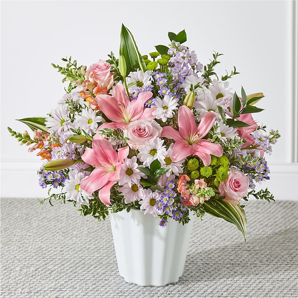 Abundant Compassion Floor Basket – Blue Poppy Flower Co, Mount Gilead OH