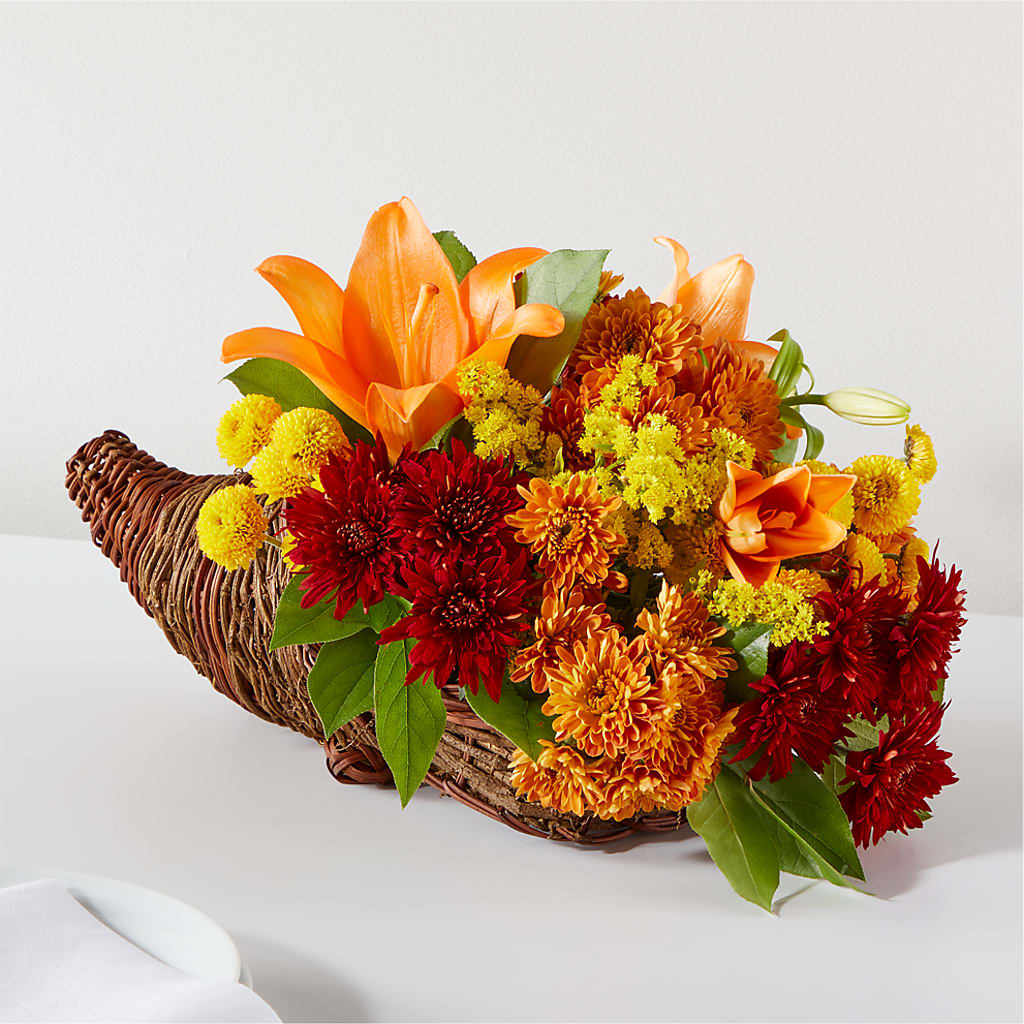 Bouquet of Blessings Cornucopia – Blue Poppy Flower Co, Mount Gilead OH